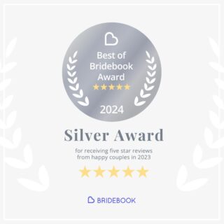 Silver wedding award logo